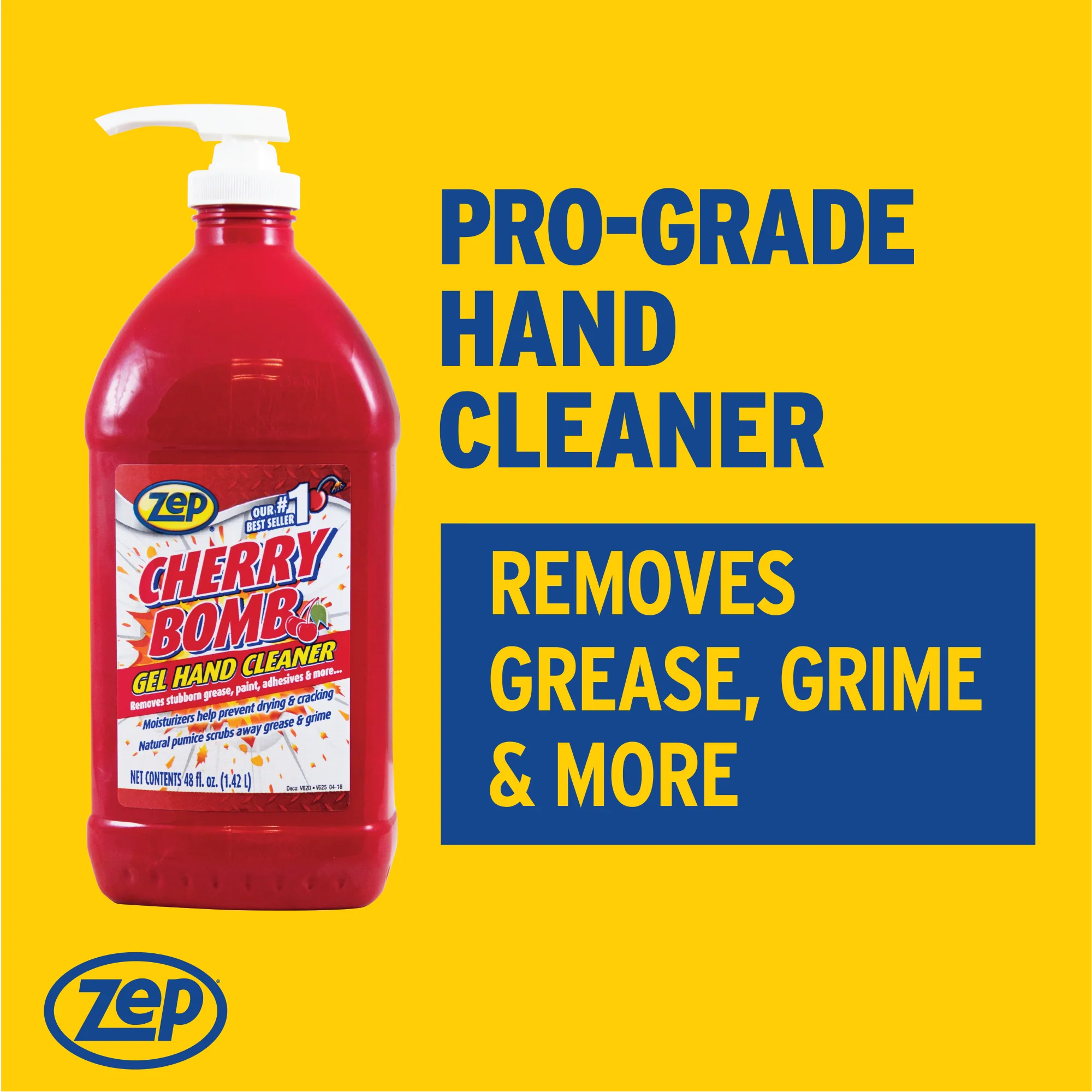 Cherry Bomb Hand Cleaner - 48 oz. - Versa Solutions, LLC