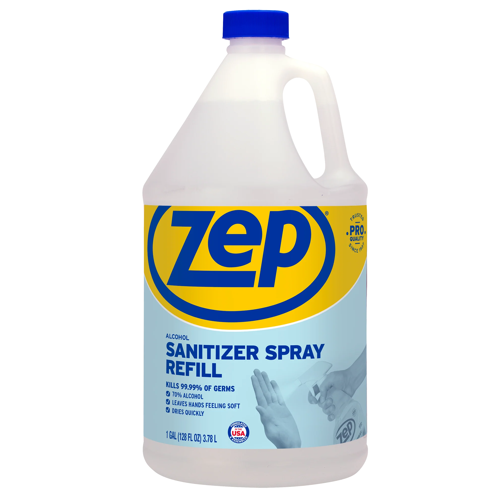 Alcohol Sanitizer Spray Refill - 1 Gallon - Versa Solutions, LLC