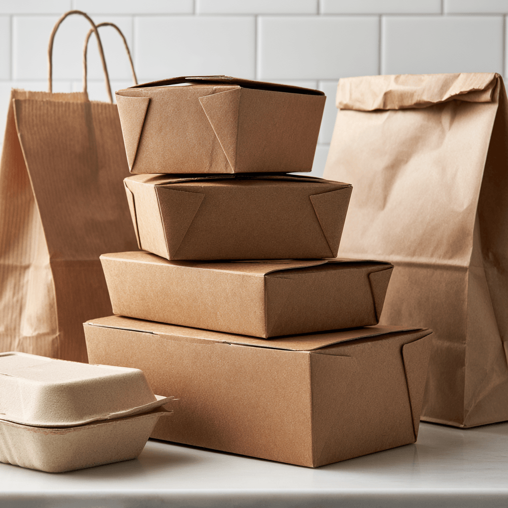 Food packaging and takeout containers