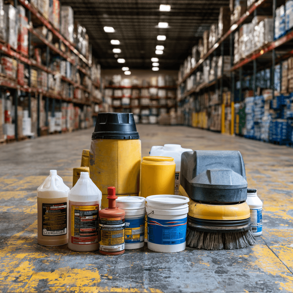 Cleaning chemicals and disinfectants